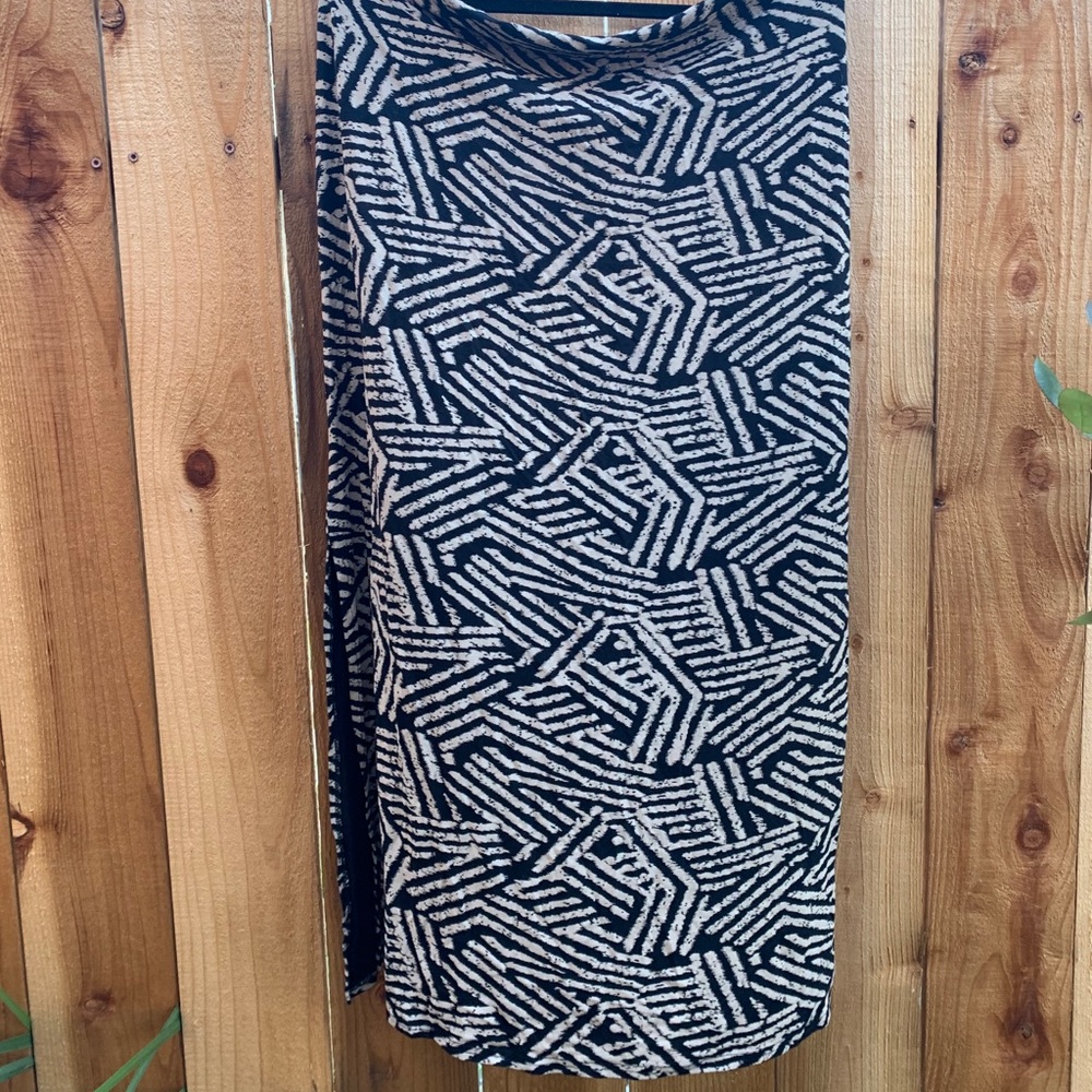 Printed Maxi skirt